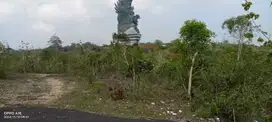 Tanah full view Patung Garuda Wisnu cocok untuk resort