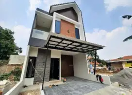 Rumah Modern Siap Huni di Cibubur, 1 Unit, Dekat Tol & LRT