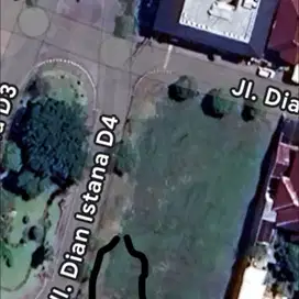 tanah kavling Dian Istana Taman Kedaton dekat Graha Family