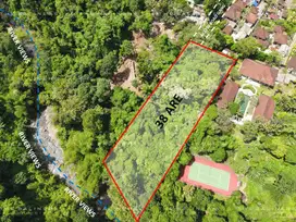 IDYLLIC JUNGLE AND RIVER VIEW LAND IN KEDIRI, TABANAN