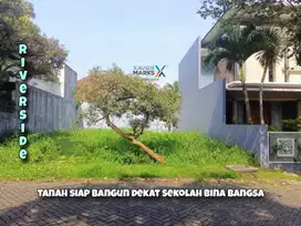 Tanah dekat sekolah Bina Bangsa di Riverside A Yani Blimbing Malang