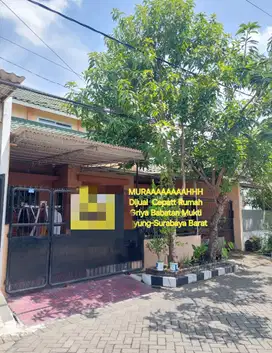 Rumah luas di babatan mukti, kamar banyak hanya 1M an