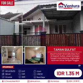 Rumah Minimalis Siap Huni Di Daerah Sulfat, Lokasi Strategis