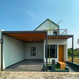 Rumah Dijual Di Bojong Sari Siap Huni Furnished Dp 0% Bebas Biaya