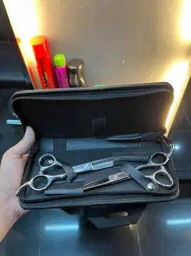 Set Gunting Barbershop + Box