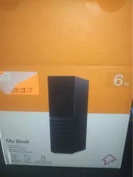 Harddisk external wd my book 6 tb garansi on 1-Jul-2026