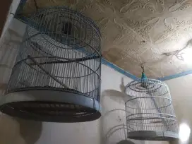 Kandang burung Bahan