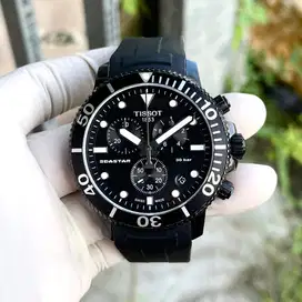 Tissot Seastar Chronograph black PVD