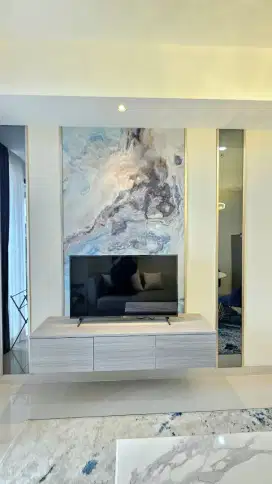 Jual apartemen fully furnished by interior design mwh akses strategis
