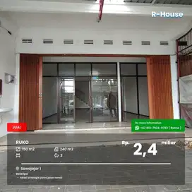 Ruko 2 lantai poros jalan ramai Sawojajar 1