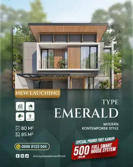 Anvaya Recidence Cluster Smarthouse Di Palur