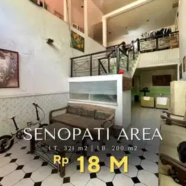 Jual Termurah Ruko at Senopati Depan Jalan Raya Luas 321sqm,harga 18M
