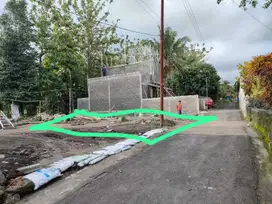 tanah luas 120m2 di uii jl kaliurang km 15 dekat resto otadan