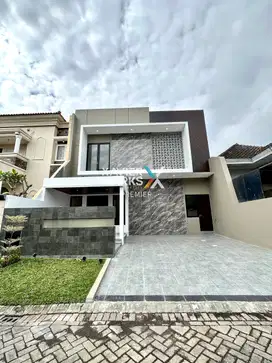 Rumah baru modern minimalis mewah furnish araya blimbing malang