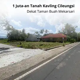 1 Jt-an Tanah Kavling Cileungsi, Bogor. Bisa Cicil 12x Bunga 0%