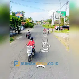 tanah pinggir jalan raya kaliurang Km 16 cocok usaha resro villa