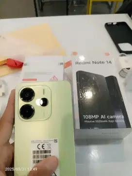 2jutaan Redmi Note 14 Kamera 108MP Cicilan Bunga 0%