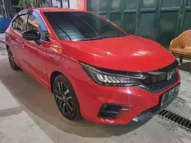 Honda All New City Hatchback RS Cvt 2022 Merah Metalik