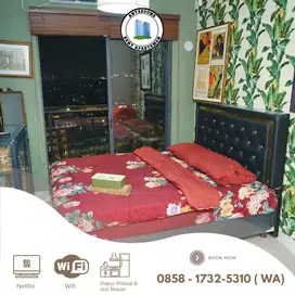 Sewa Apartemen Harian skyhouse bsd di Tangerang dengan View Kota