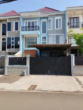 rumah minimalis dkt lrt harjamukti siap huni