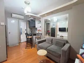 hunian mewah type 2 br furnish tower catleya view pool jaktim