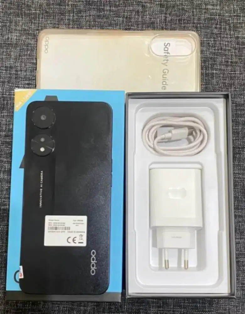Murah hp oppo A78 8/128 lkp mulus normal, bs kredit/bs TT