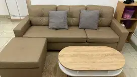 Tasyi Corner Sofa Brown Vtu-1