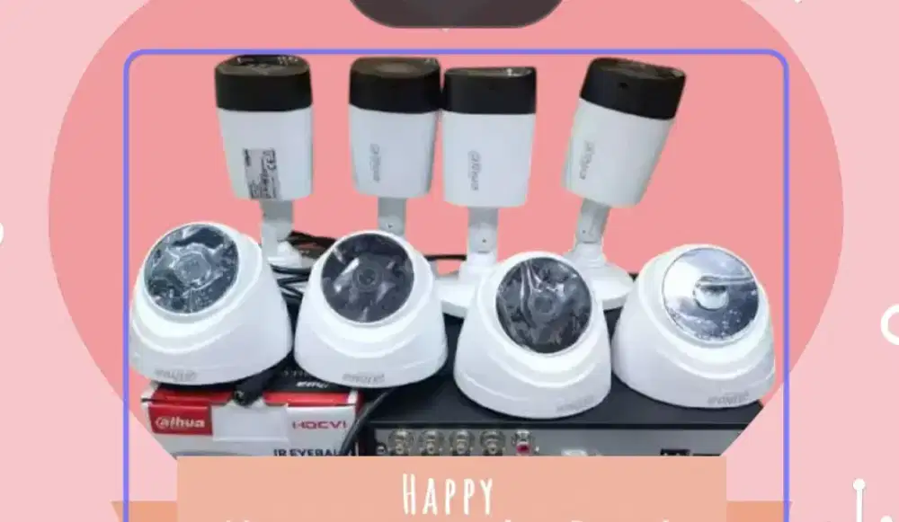 Pasang cctv hikvision dahua hilook imou ezviz