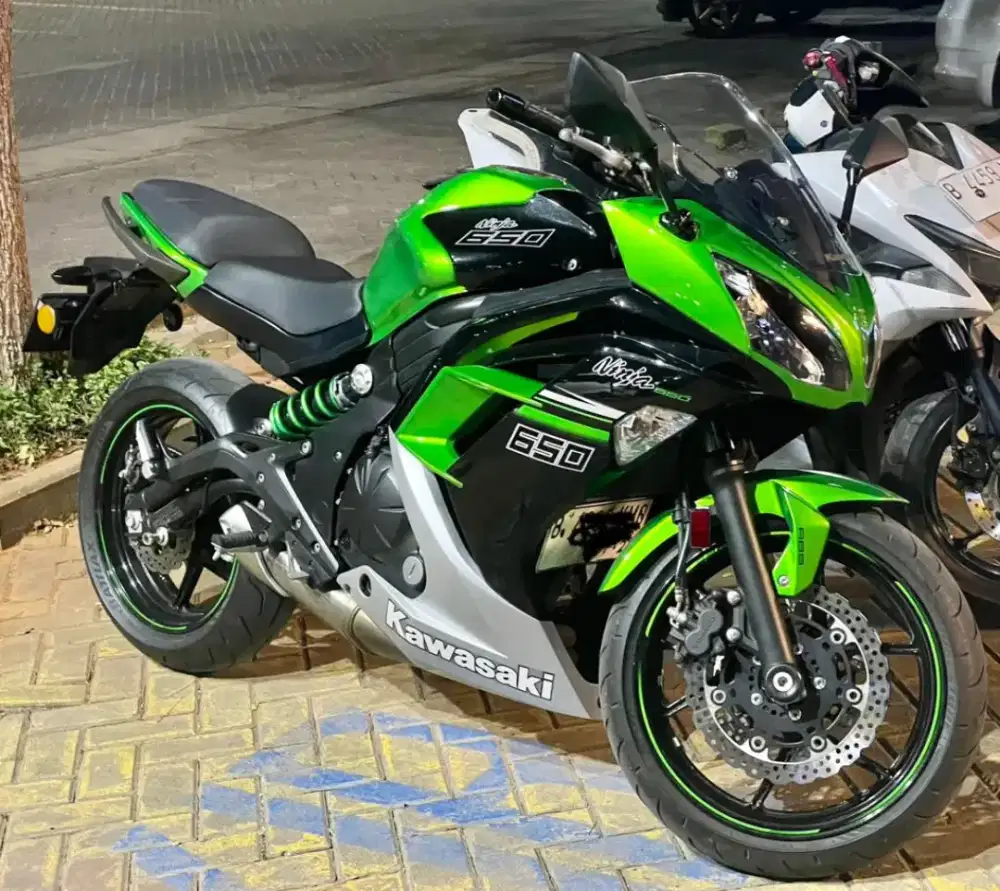 Kawasaki Ninja ER-6F ER6F 650 ABS 2015 Limitted Editon Hijau Silver