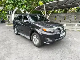 Toyota Fortuner G manual diesel 2012 plat H full ori nol spet istimewa