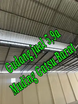 Dijual Gudang Baru di area Muding Gatsu Barat Denpasar Bal