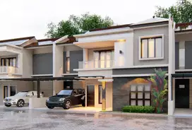Rumah Mewah 2lt Town House Dalam Kota Banjarsari Solo