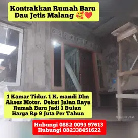 RUMAH BARU JADI BANGUN DAU MALANG 1 KAMAR