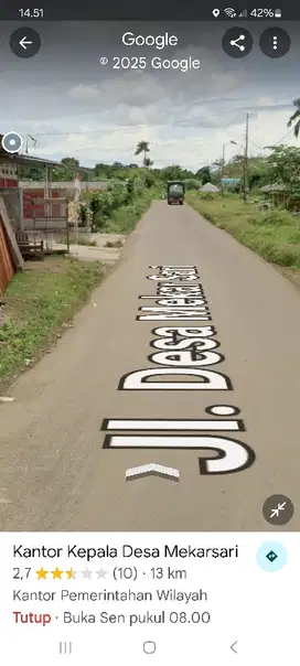 dijual tanah dekat Cisauk di Rumpin