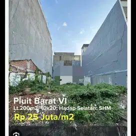 D jual kavling pluit barat