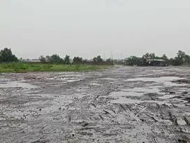 Dijual dan disewakan tanah di jalan inspeksi kanal Timur Jakarta Utara