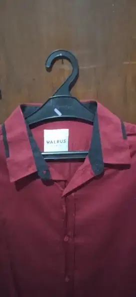 Kemeja Pria Lengan Panjang Cole Walrus Ori