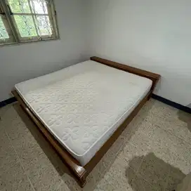 Ranjang Member Spring 180 x 200 dan Dipal Kayu