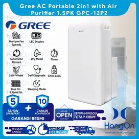 AC PORTABLE GREE 1.5 PK (JUAL RUGI)