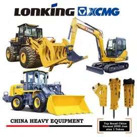 XCMG LONKING Top Brand China Wheel Loader Hydraulic Breaker Excavator