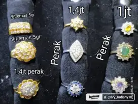Berlian Banjar Eropa Emas Perak