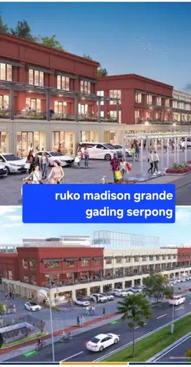 Disewakan ruko gandeng madison grande gading serpong termurah