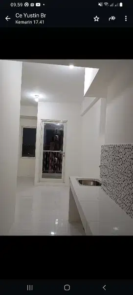 Disewakan apartemen puncak CBD studio kosongan