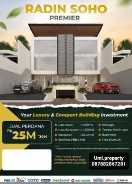Dijual Gedung Baru Siap Pakai Lokasi Strategis di Duren Sawit Jakarta