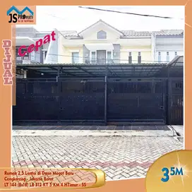 DIJUAL Cepat Rumah 2,5 Lantai di Daan Mogot Baru Cengkareng - SS