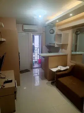 disewakan 2kamar furnish apartemen basura city