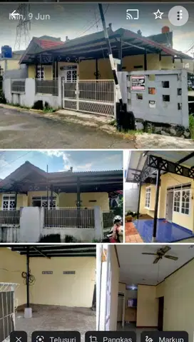 Di jual rumah Pamulang Tangerang Selatan siap huni