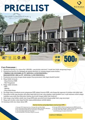Rumah gresik kota Tanpa DP