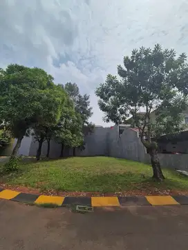 Kavling Hoek Siap Bangun di Puspita Loka BSD Dekat Tol