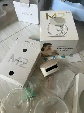 Pompa asi mooimom m2 pro masih garansi baru pakai 4 bulan mulus spt br